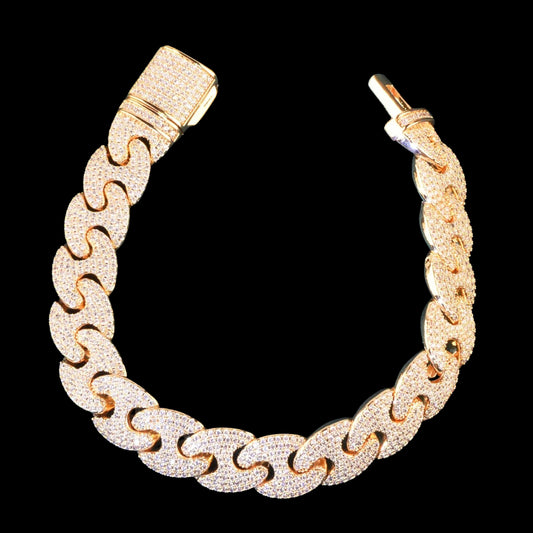 12mm Iced Out Bracelet